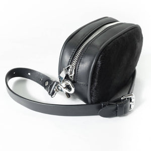 Woman leather bag OVAL Tefia