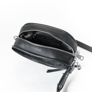 Woman leather bag OVAL Tefia